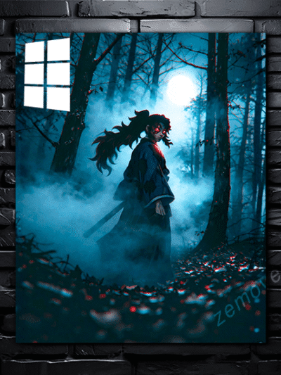 Kokushibo wall Poster