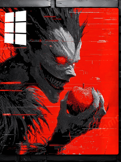 Death note wall poster