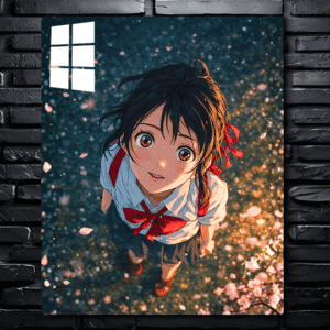 Mitsuha your name wall poster