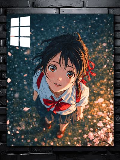 Mitsuha your name wall poster