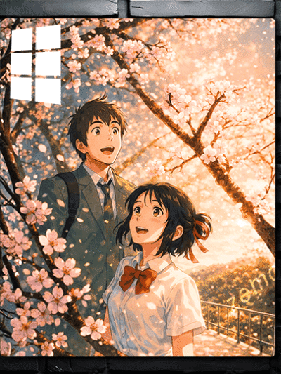 Your Name anime wall poster india
