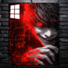 Death note anime light yagami wall poster