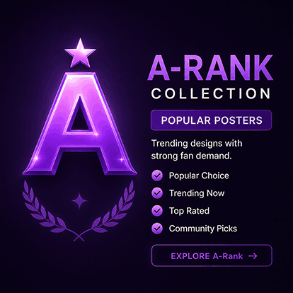 zemove popular A rank anime poster