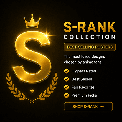 Zemove best selling S rank anime posters